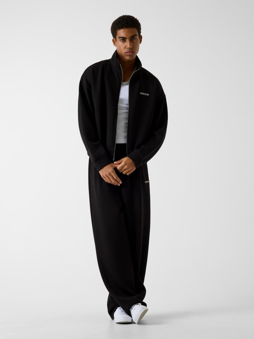 Scuba-Knit Logo Jacket - Guess