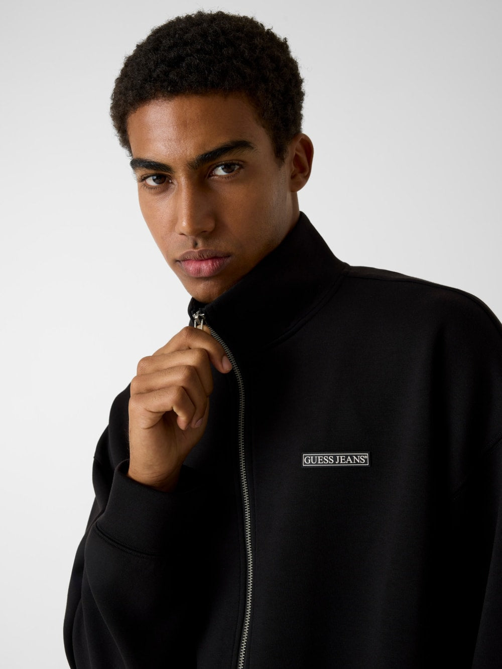 Scuba-Knit Logo Jacket - Guess