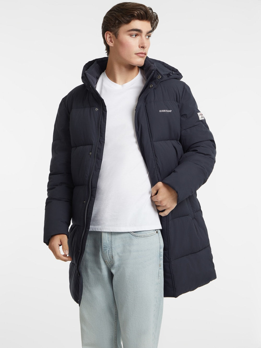 Mid-Length Puffer Jacket - Guess