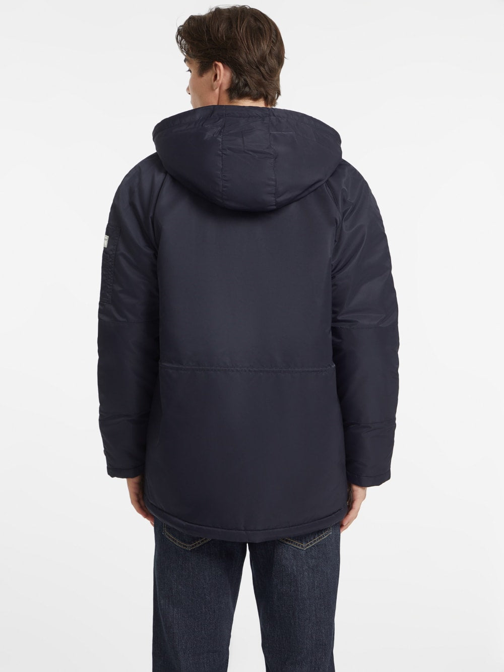 Hooded Nylon Parka - Guess