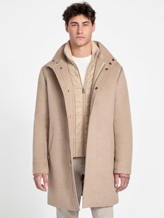 Eco Wool-Blend Urban Coat - Guess