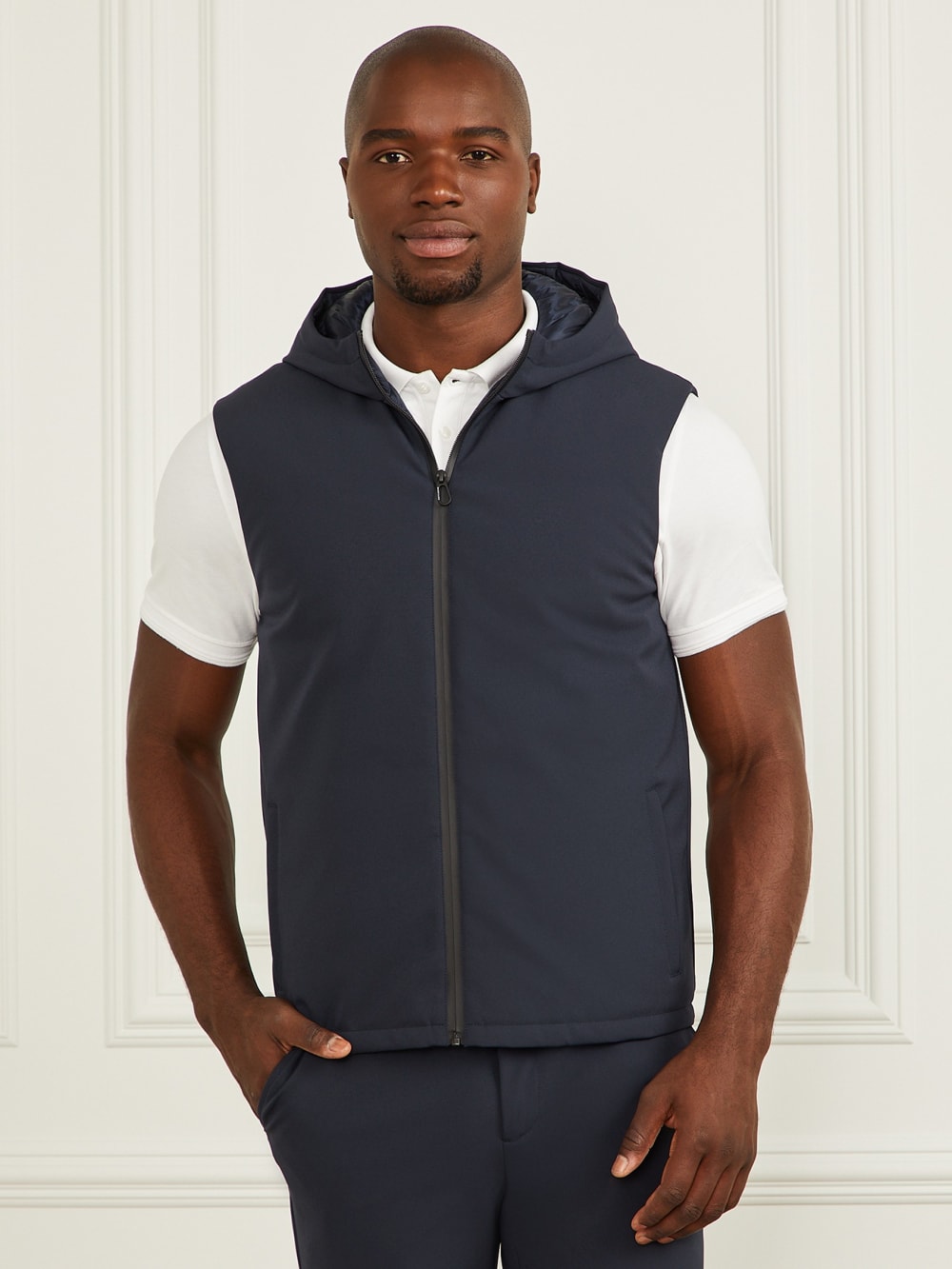Blazer with Detachable Hooded Vest - Guess