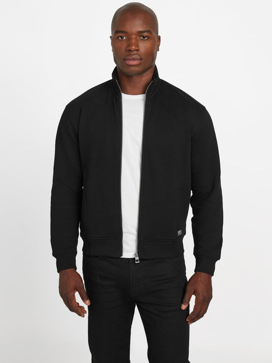 Eco 1981 Label Mock Neck Jacket - Guess