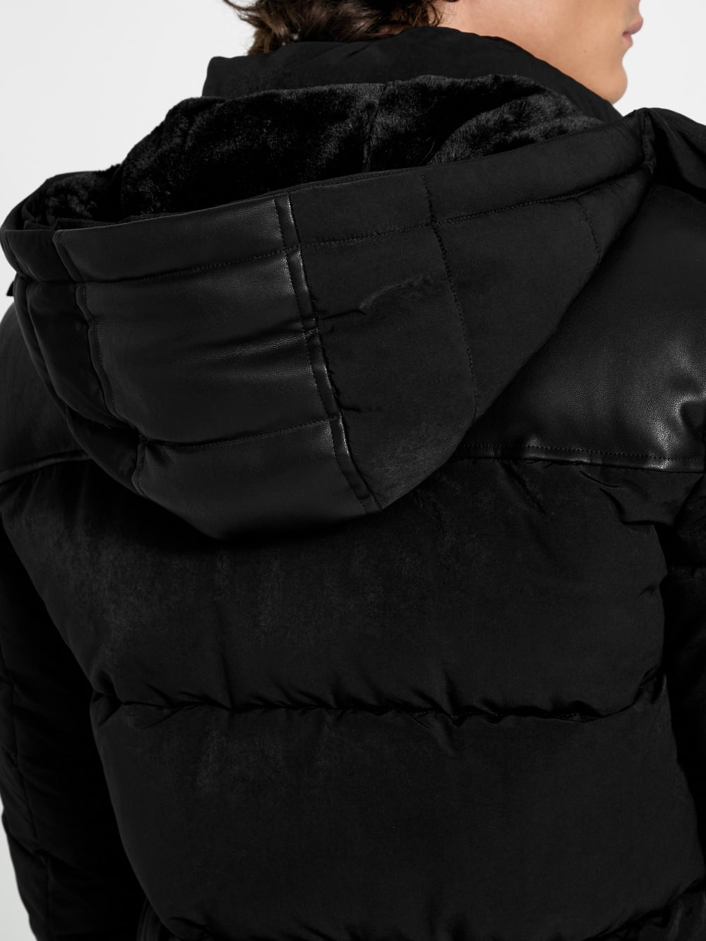 Hooded puffer jacket - Guess