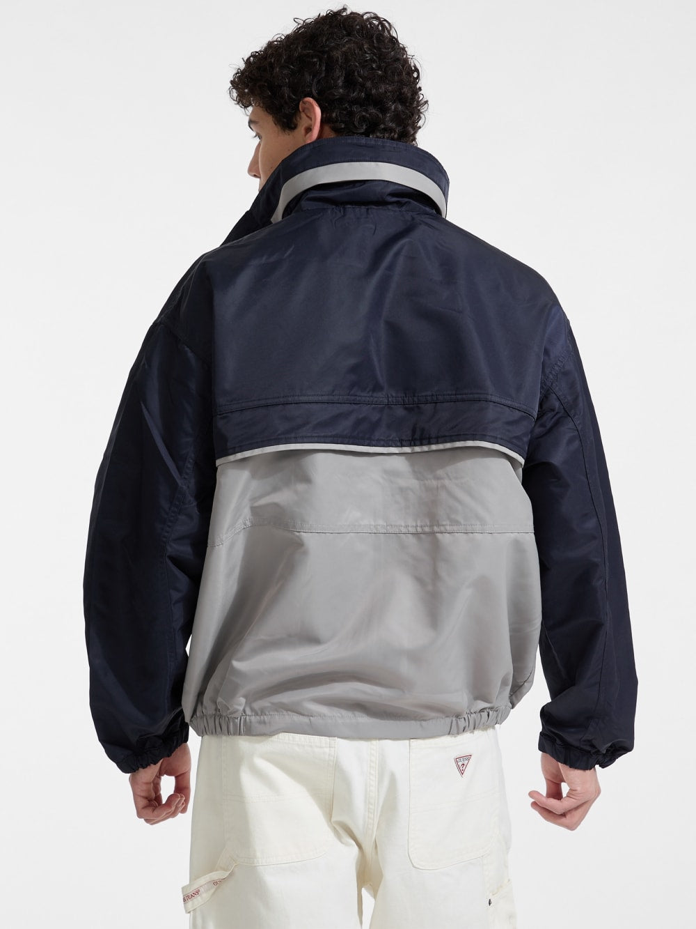 Color-Block Windbreaker - Guess