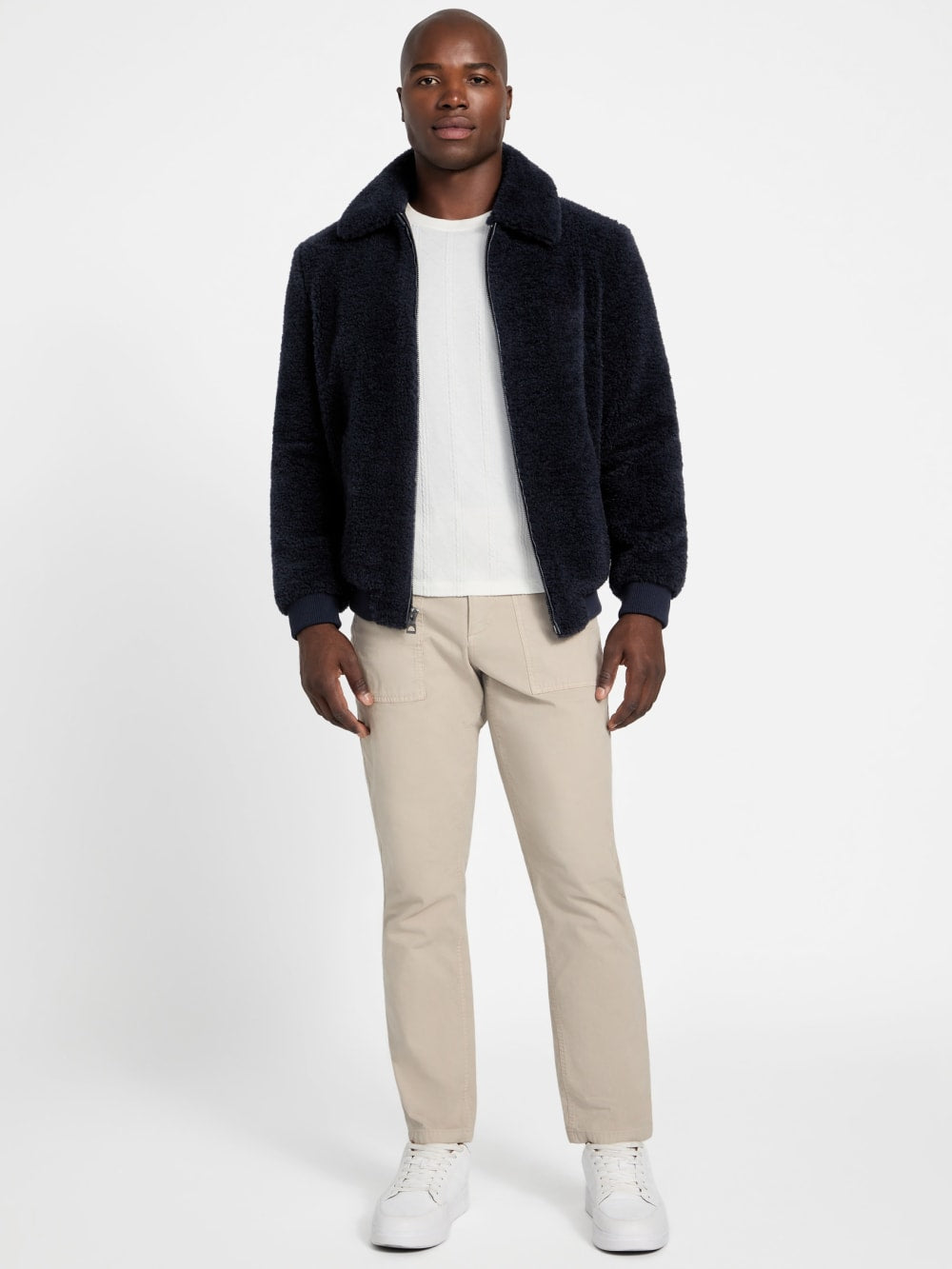 Eco Teddy Faux-Fur Jacket - Guess