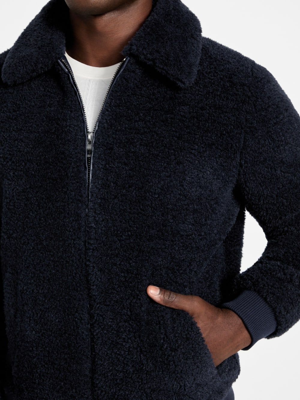 Eco Teddy Faux-Fur Jacket - Guess