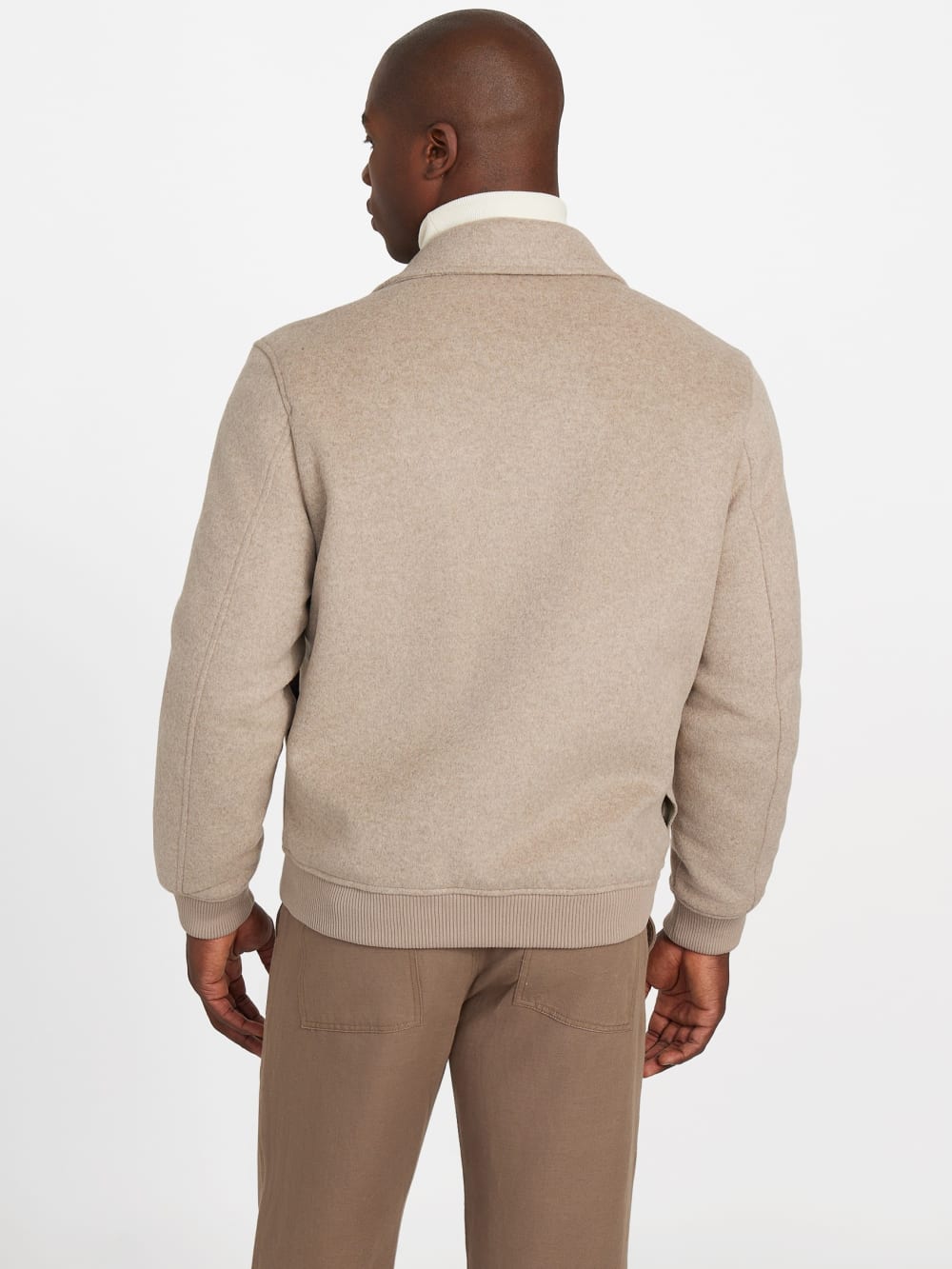 Eco Padded Wool-Blend Jacket - Guess