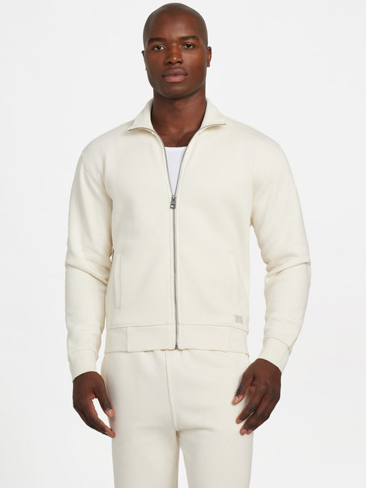 Eco 1981 Label Mock Neck Jacket - Guess