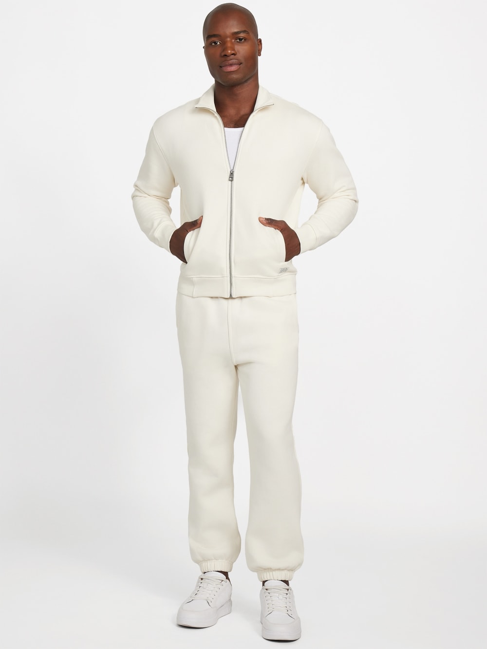 Eco 1981 Label Mock Neck Jacket - Guess