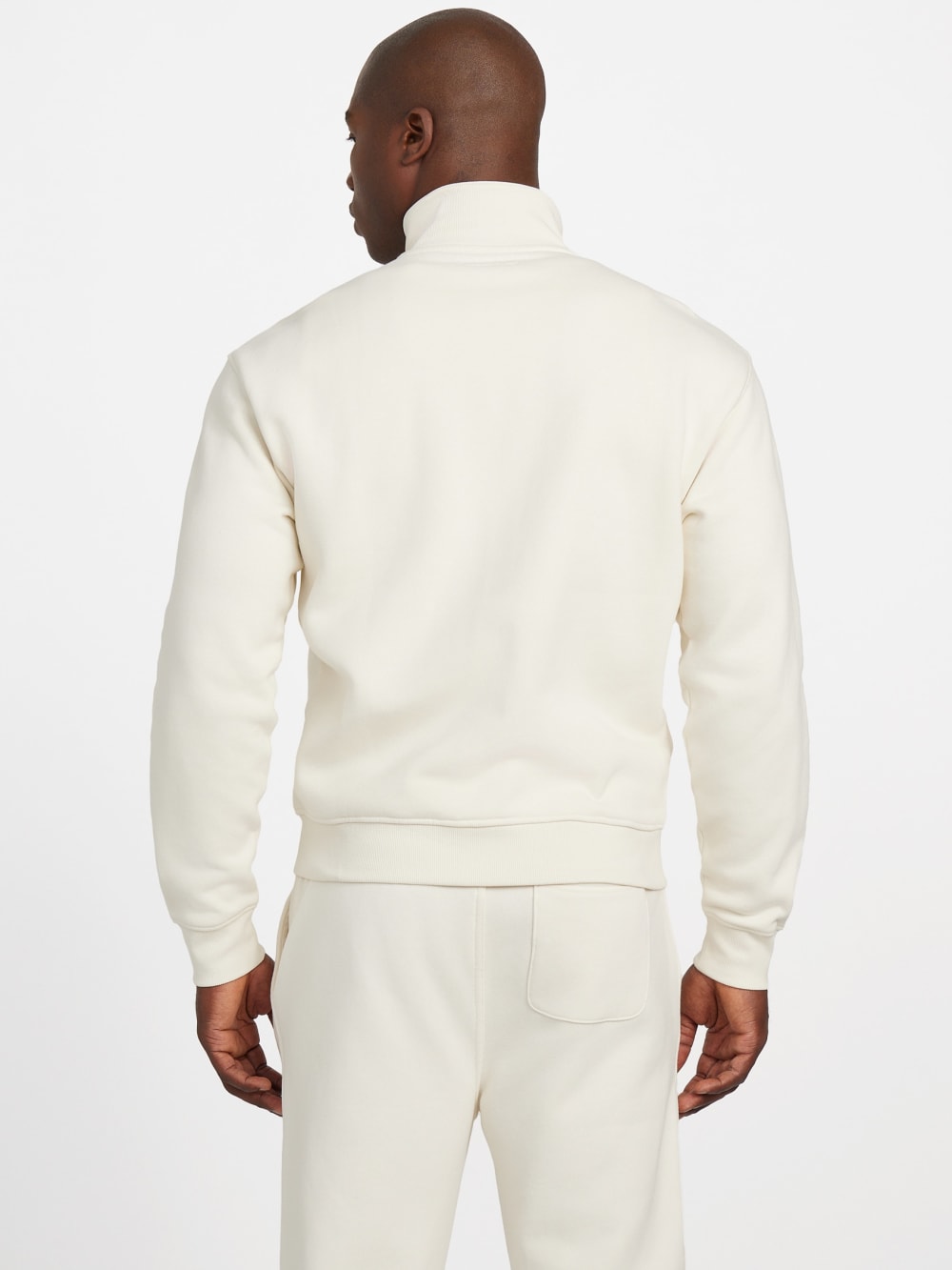 Eco 1981 Label Mock Neck Jacket - Guess