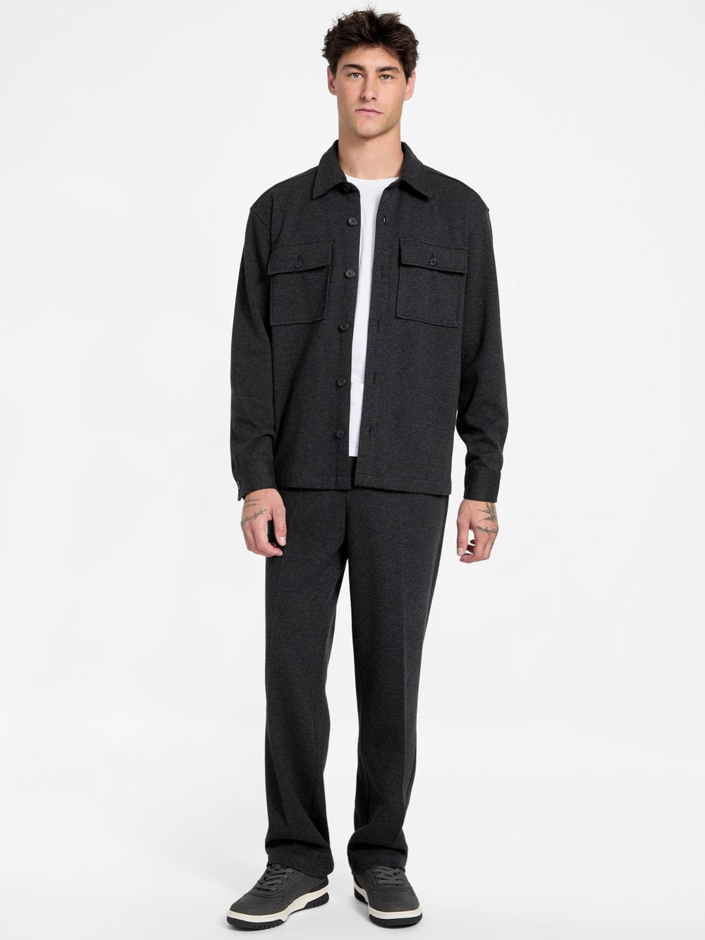 Eco Daniel Luxe Knit Shacket - Guess