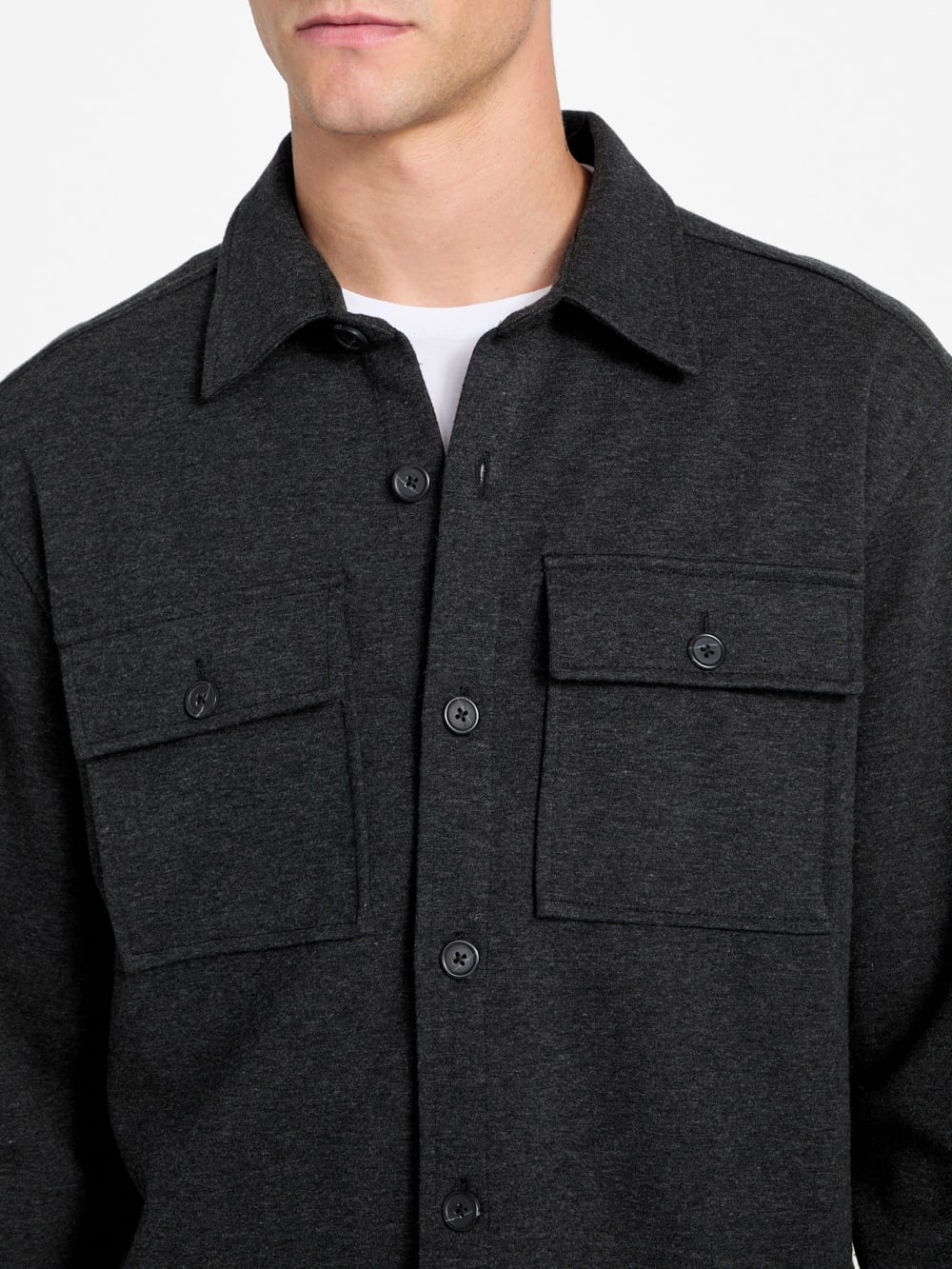 Eco Daniel Luxe Knit Shacket - Guess