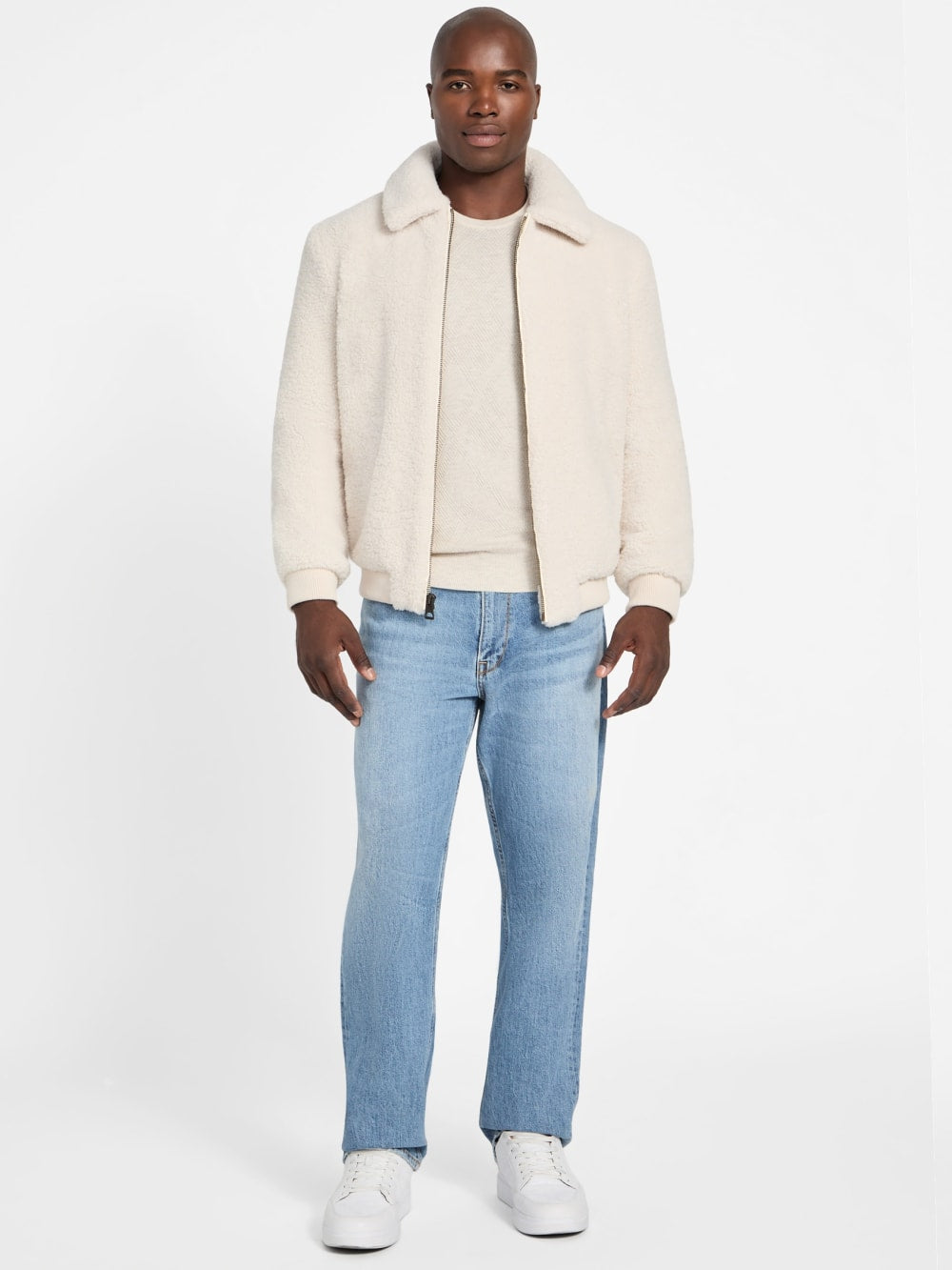 Eco Teddy Faux-Fur Jacket - Guess