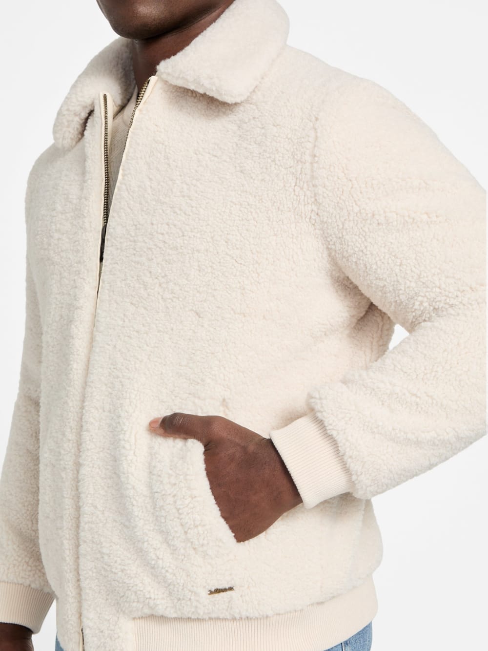 Eco Teddy Faux-Fur Jacket - Guess