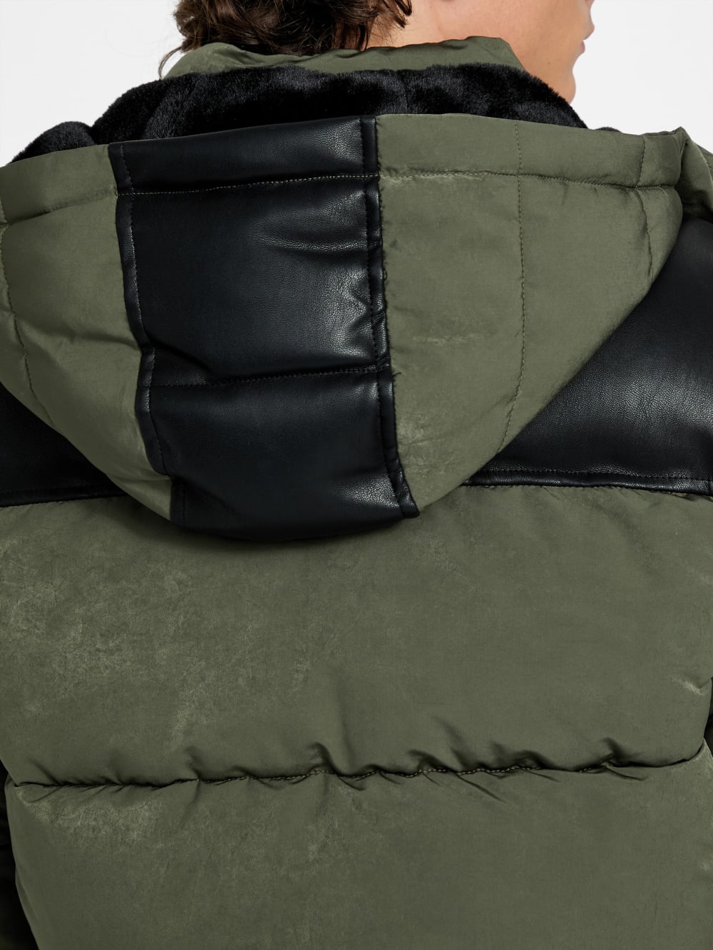 Hooded puffer jacket - Guess
