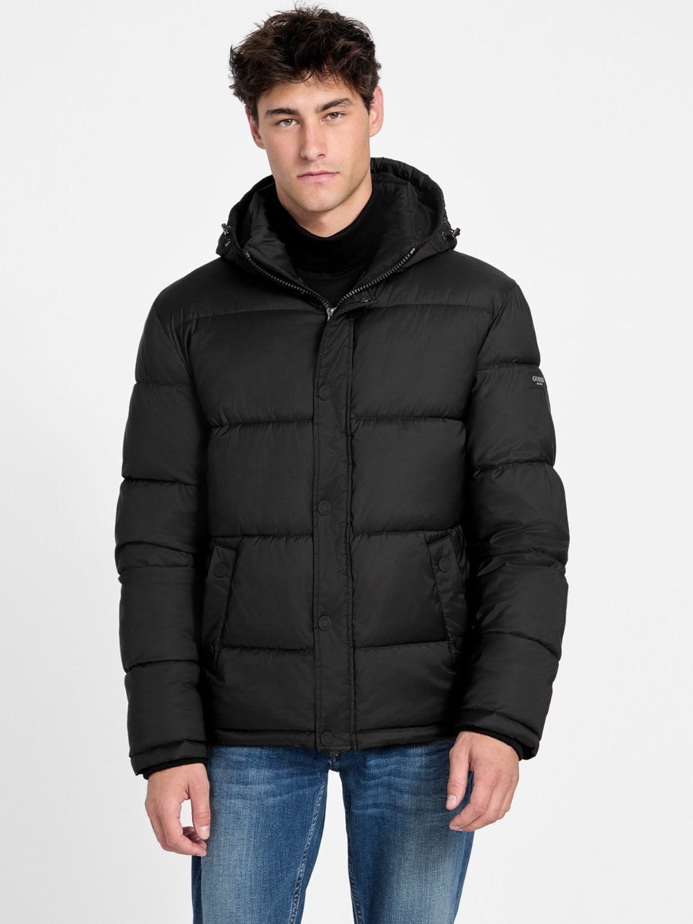 Ecco Stretch Puffa Jacket - Guess