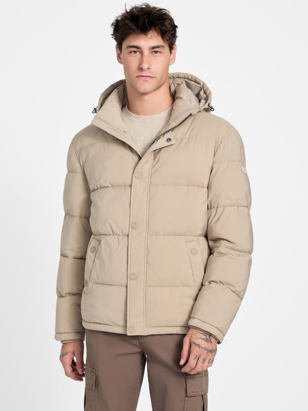 Ecco Stretch Puffa Jacket - Guess