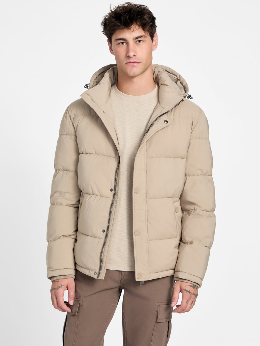 Ecco Stretch Puffa Jacket - Guess