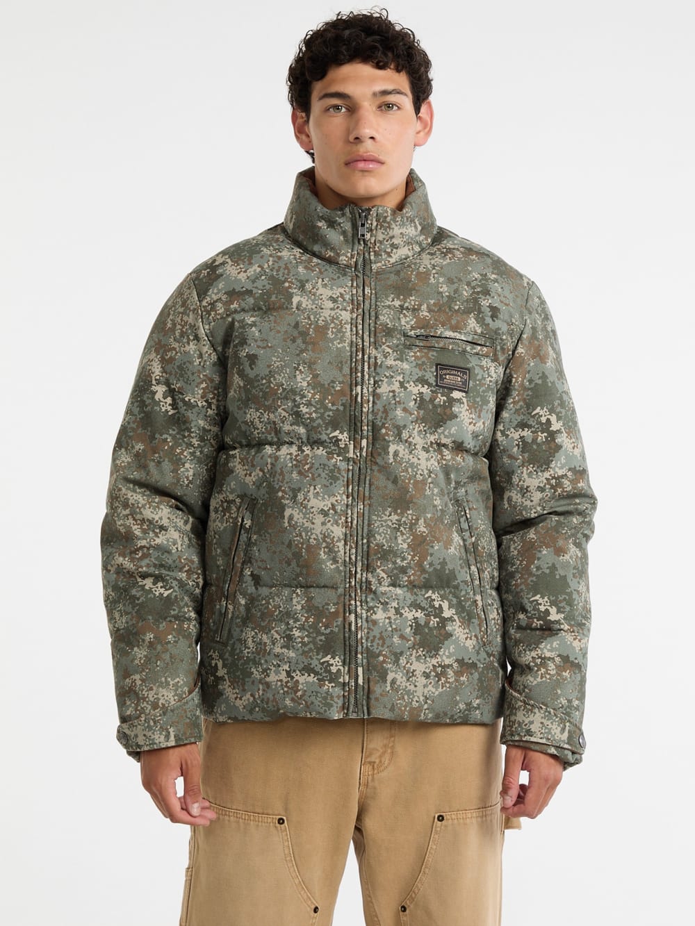 GUESS Originals Canvas Puffer Jacket - Guess