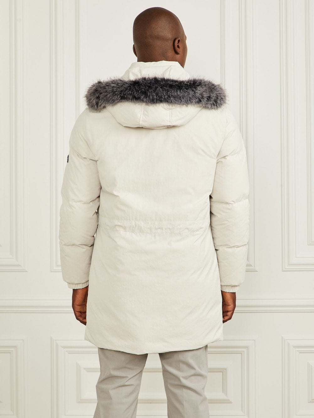 Real Down Long Jacket - Guess