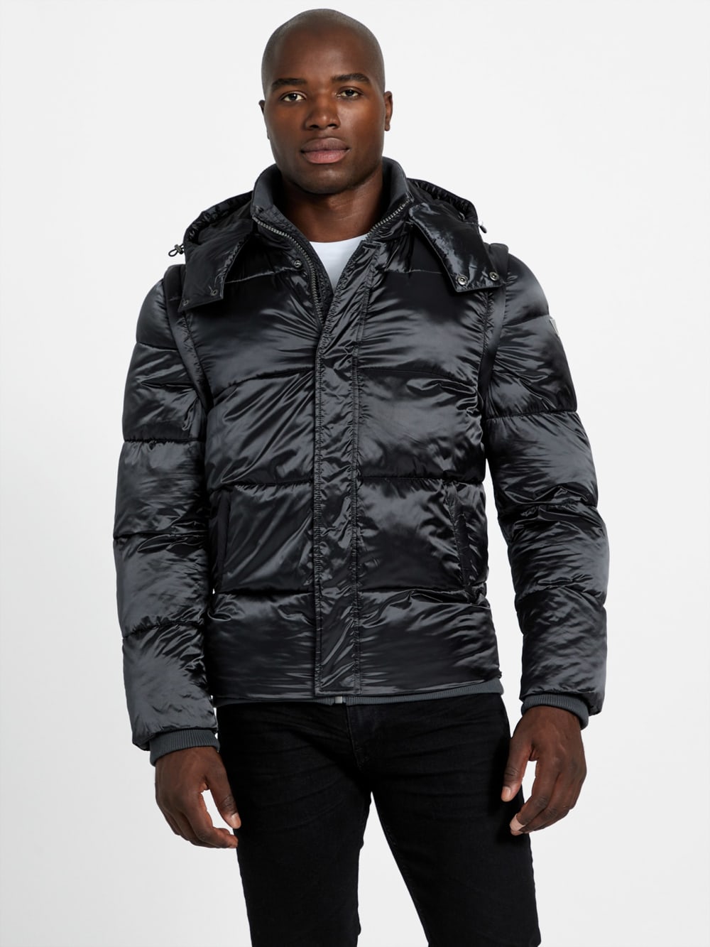 Convertible puffer jacket - Guess