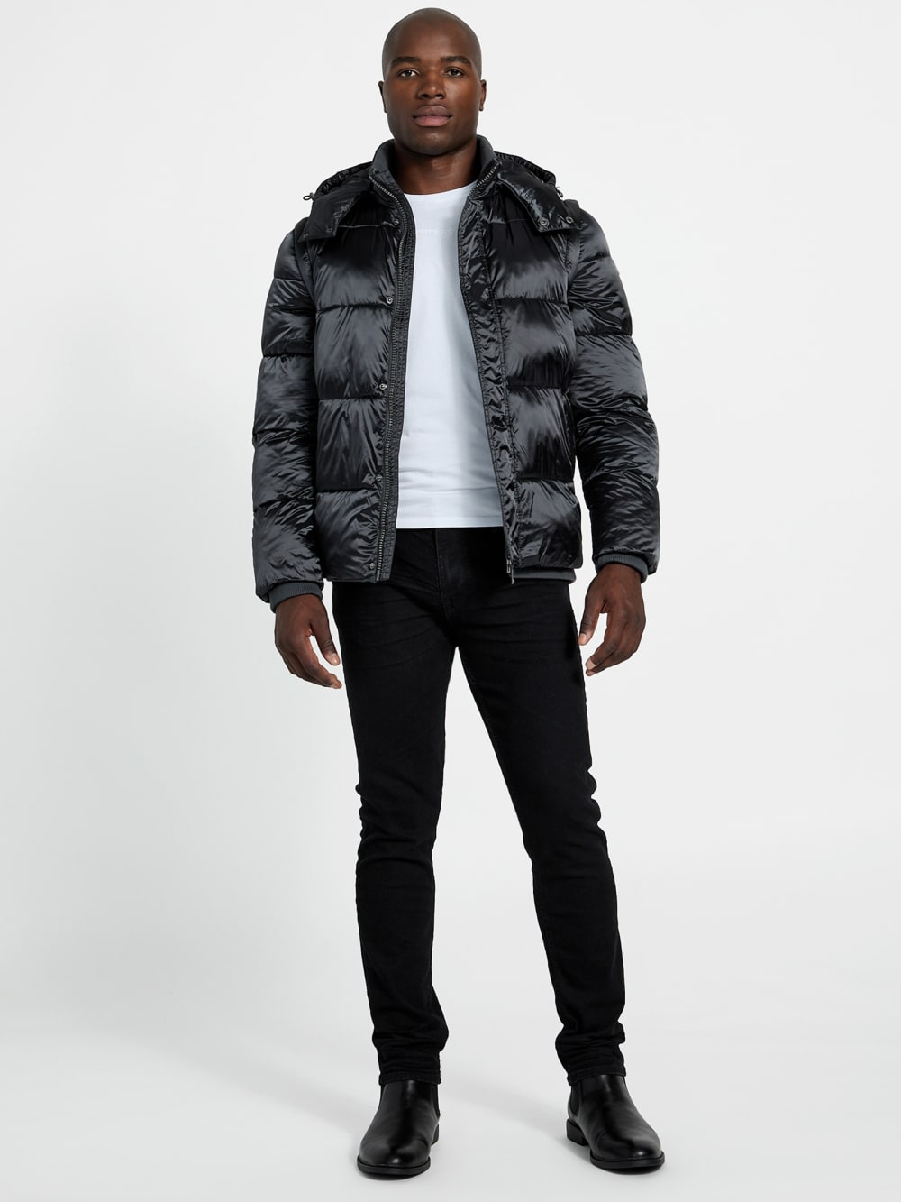 Convertible puffer jacket - Guess