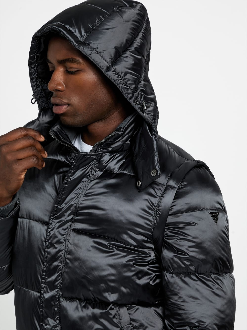 Convertible puffer jacket - Guess