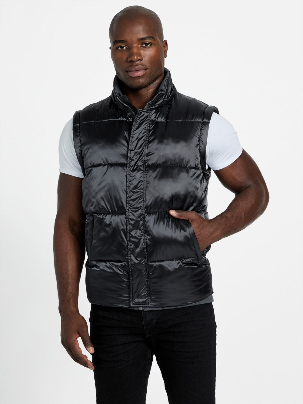 Convertible puffer jacket - Guess
