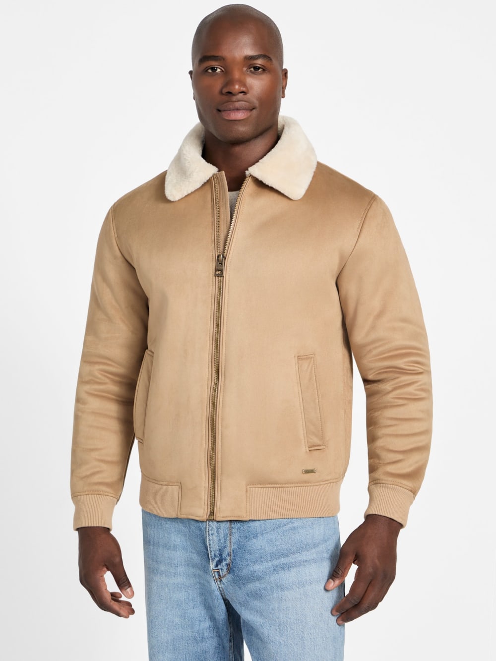 Eco Soft Shearling Jacket - Guess