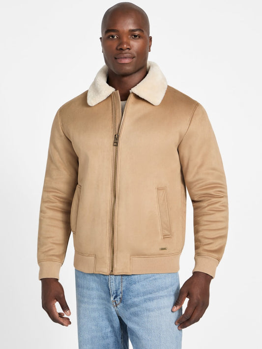 Eco Soft Shearling Jacket - Guess