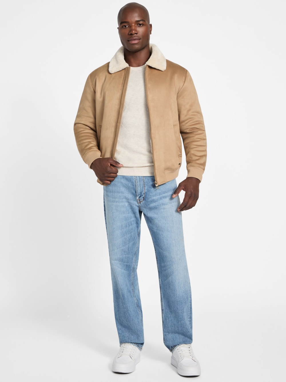 Eco Soft Shearling Jacket - Guess