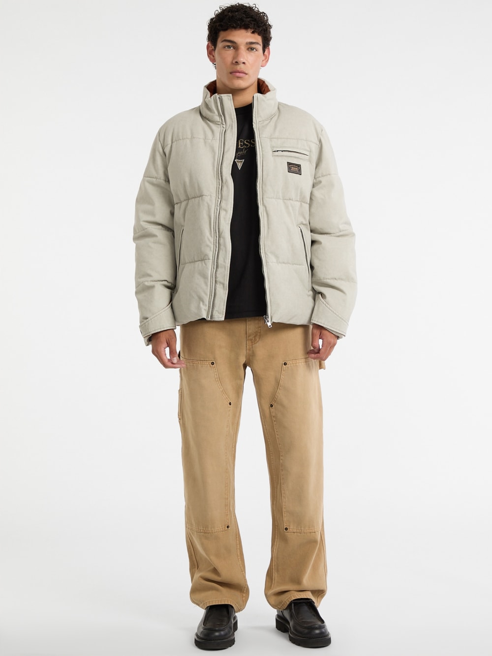 GUESS Originals Canvas Puffer Jacket - Guess
