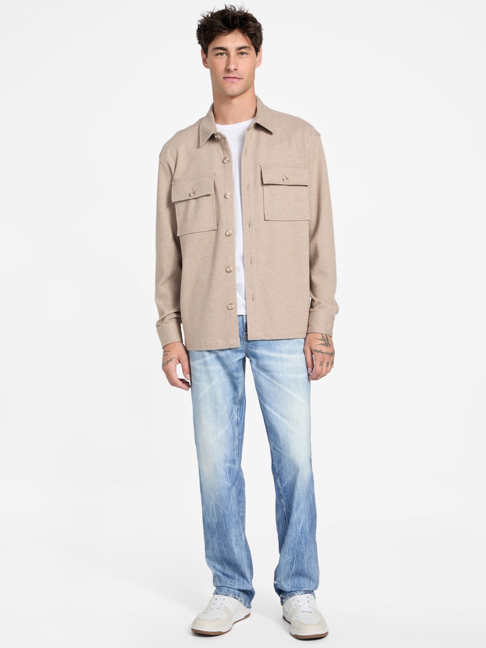 Eco Daniel Luxe Knit Shacket - Guess