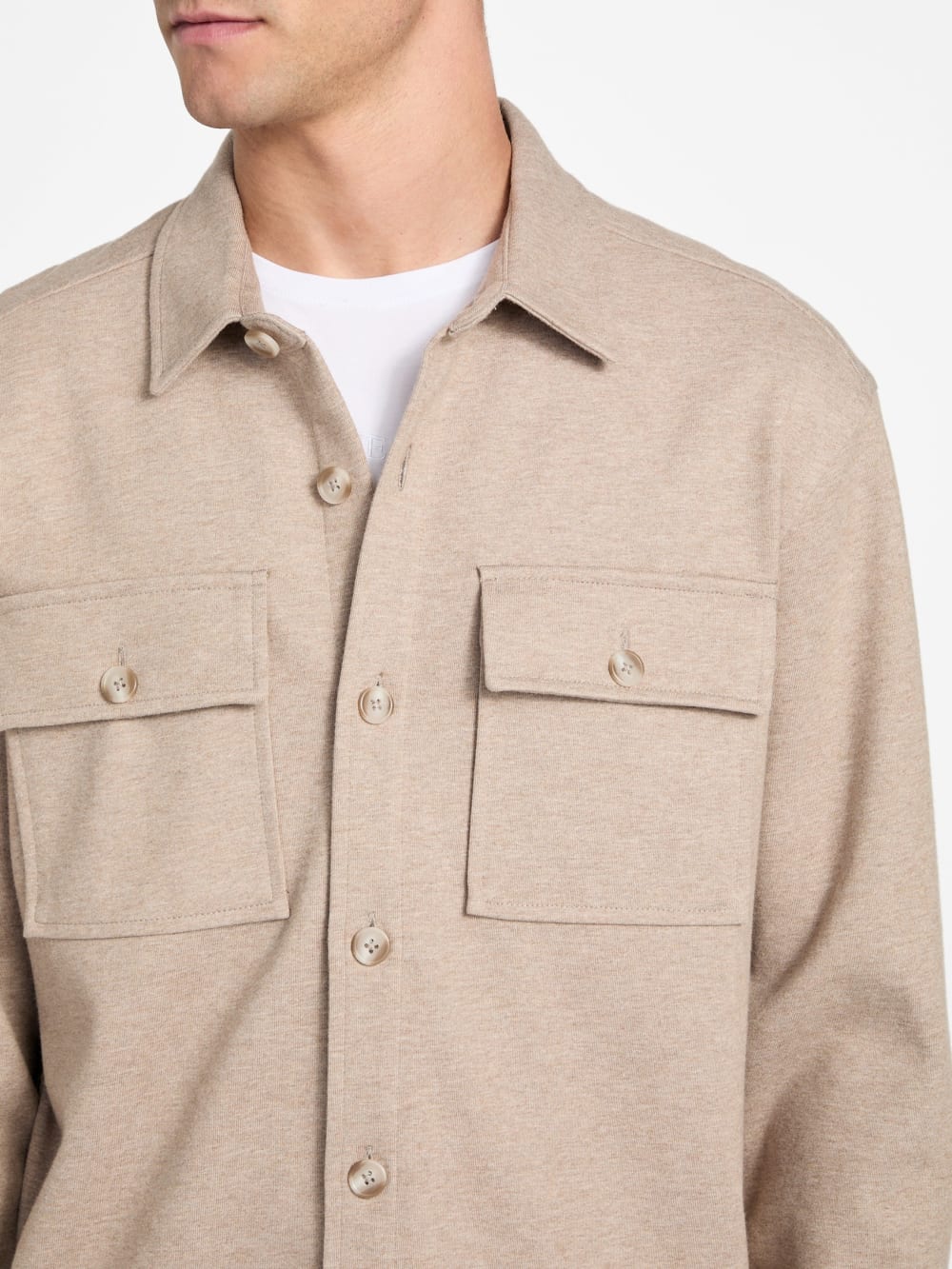 Eco Daniel Luxe Knit Shacket - Guess