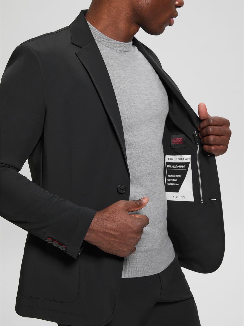 Eco Tyron Packable Nylon Blazer - Guess