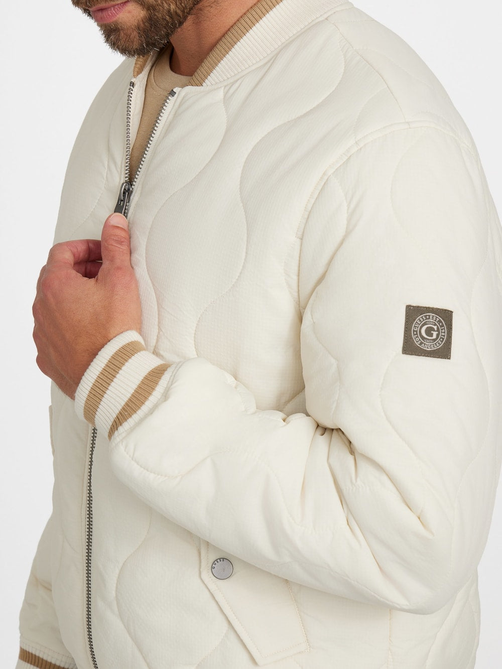 Alameda Ripstop Flight Jacket - Guess