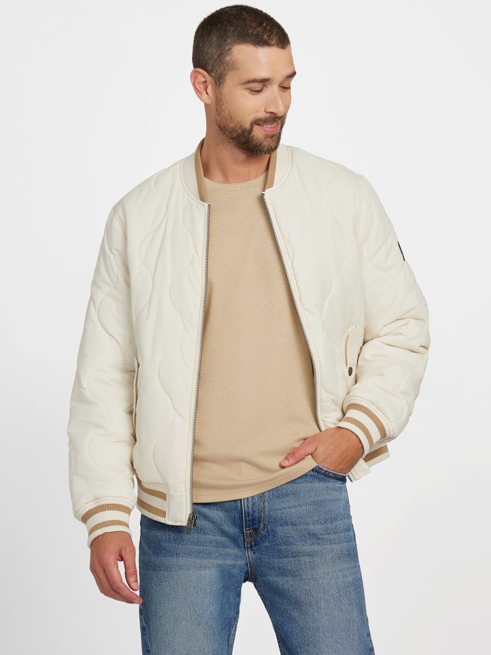 Alameda Ripstop Flight Jacket - Guess