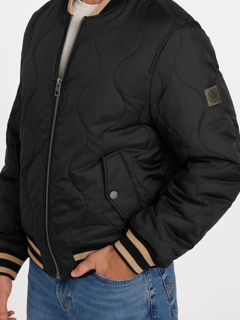 Alameda Ripstop Flight Jacket - Guess