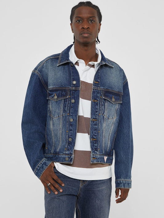 GUESS Originals Kit Denim Trucker Jacket - Guess
