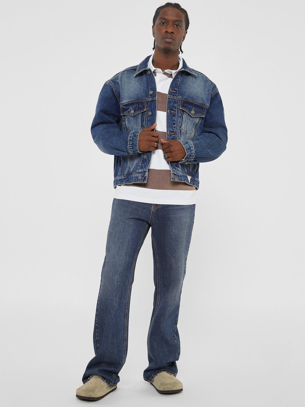 GUESS Originals Kit Denim Trucker Jacket - Guess