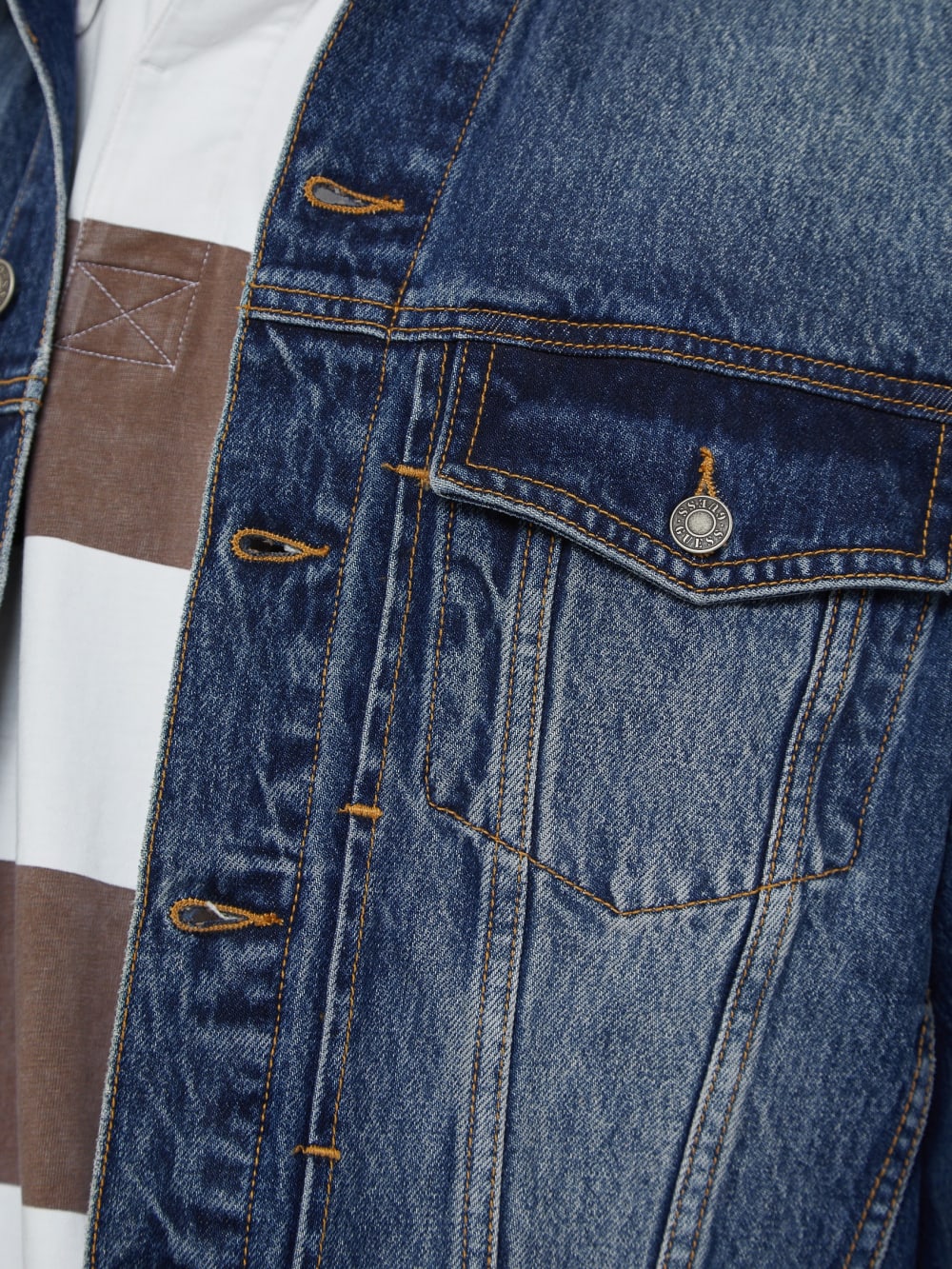 GUESS Originals Kit Denim Trucker Jacket - Guess