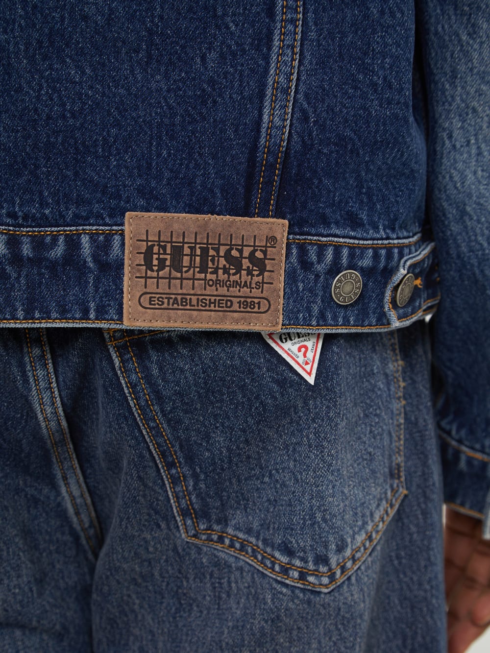 GUESS Originals Kit Denim Trucker Jacket - Guess