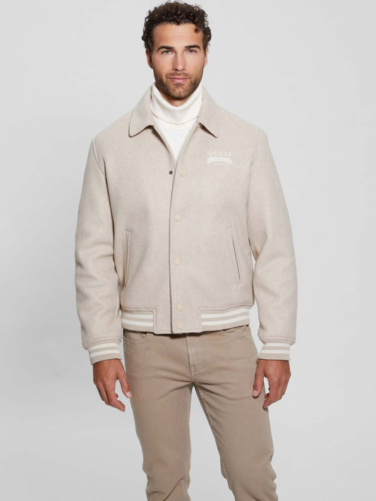Eco Melton Flight Jacket - Guess