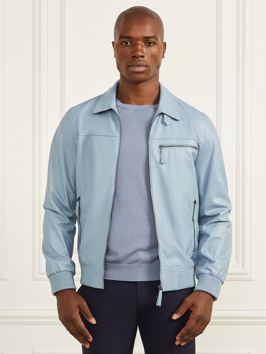 Leather Flight Jacket - Guess