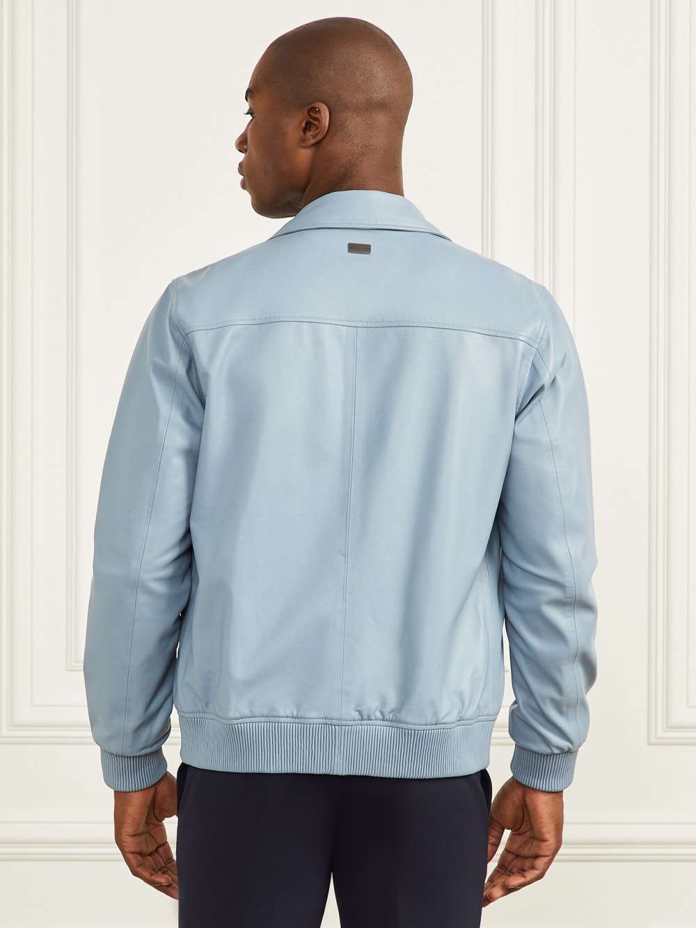 Leather Flight Jacket - Guess