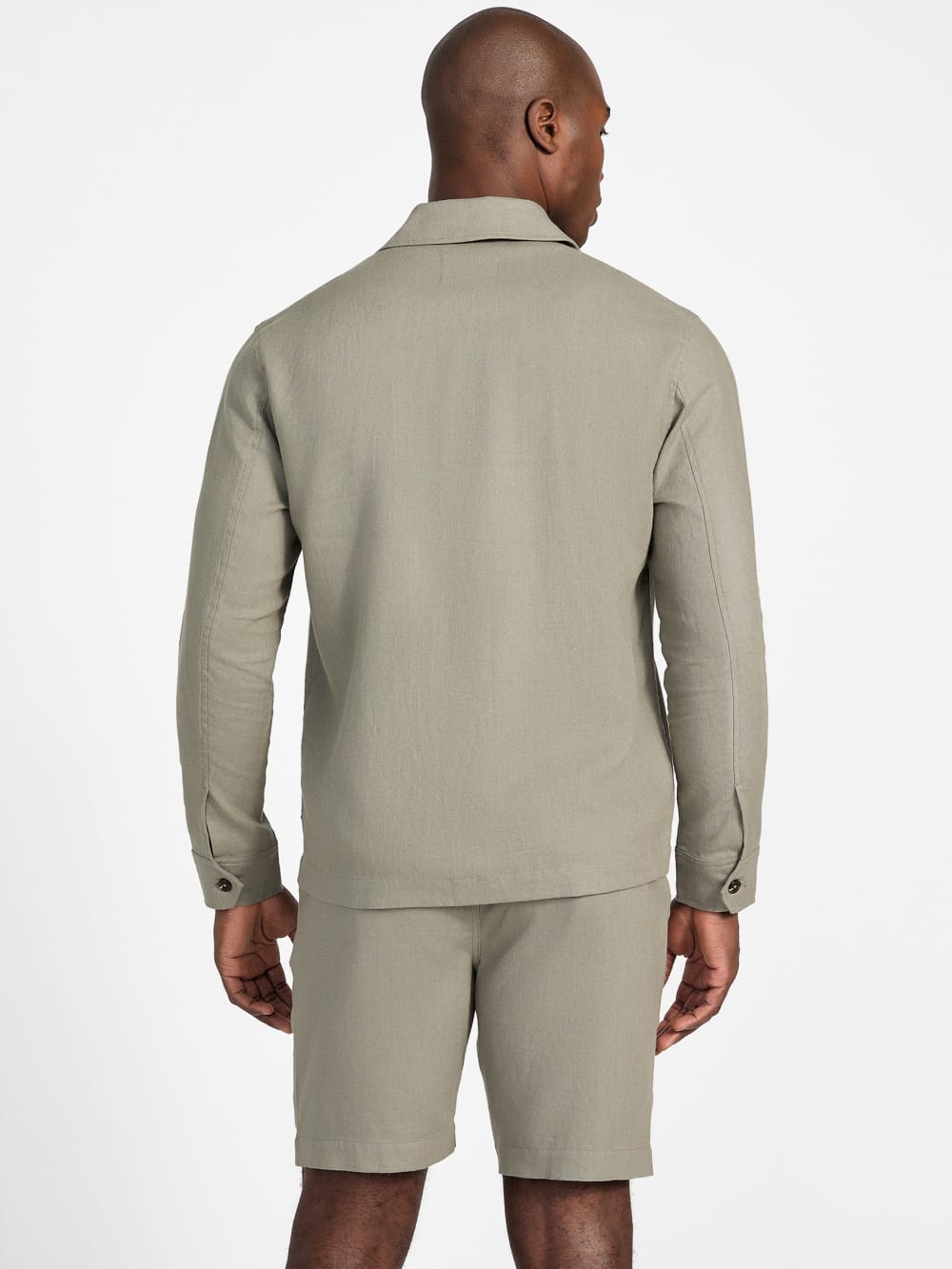 Eco Fletcher Linen Shacket - Guess