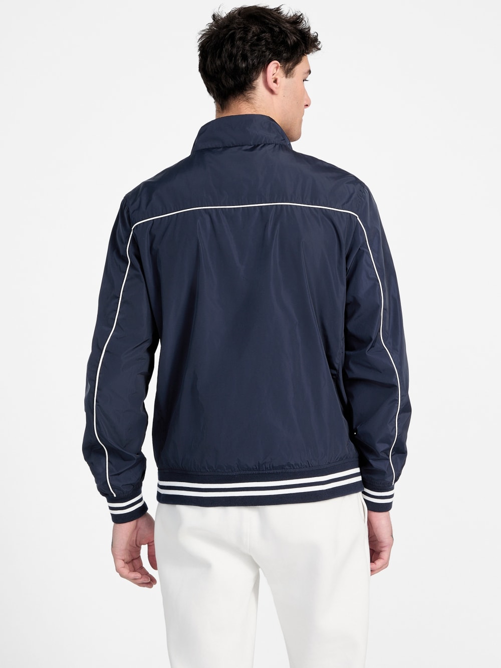 Eco Urban Satin Flight Jacket - Guess