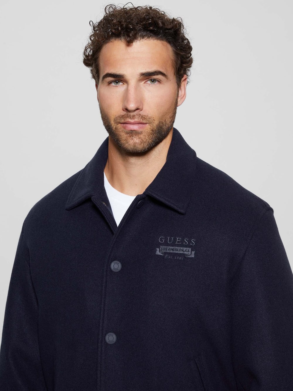 Eco Melton Flight Jacket - Guess