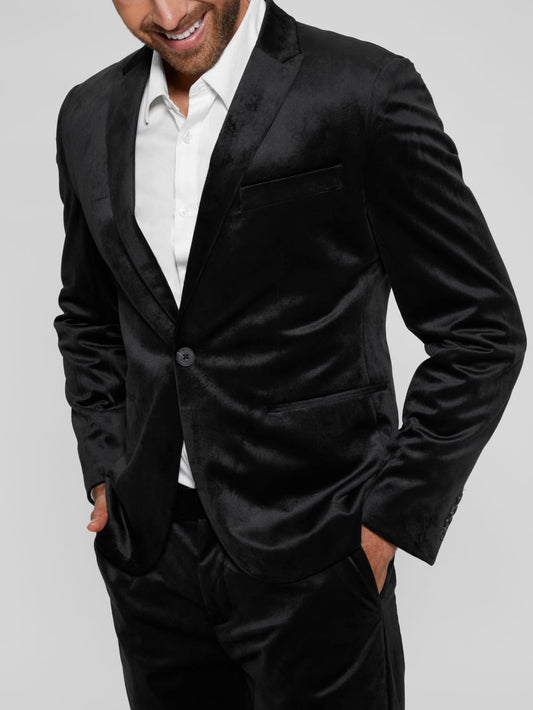 Fulham Velvet Blazer - Guess